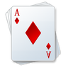 An image of a playing card icon.